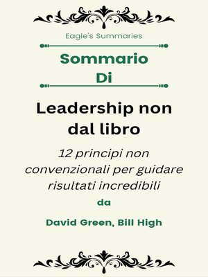 cover image of Sommario Di Leadership non dal libro